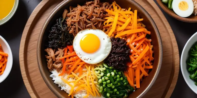 Bibimbap : Riz Mélangé à la Coréenne