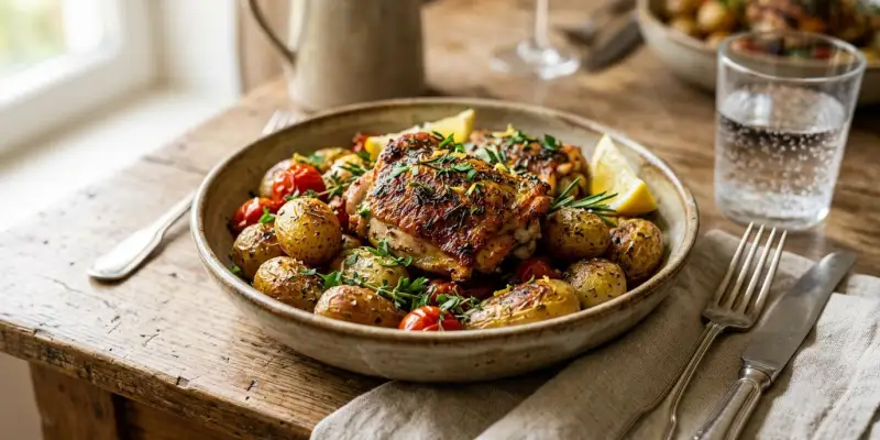 Hauts de Cuisse Croustillants et Grenailles aux Herbes de Provence