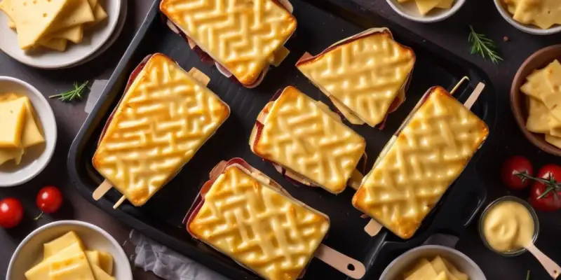 Gaufres Salées Raclette Express