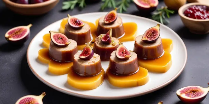 Bouchées Festives de Foie Gras et Chutney de Figues