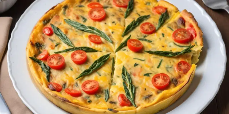 Frittata aux Légumes de Saison
