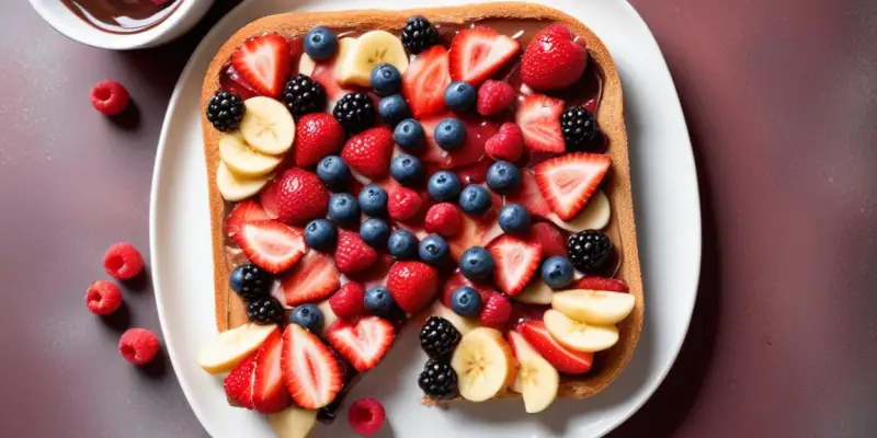 Pinsa Sucrée Nutella & Fruits Rouges