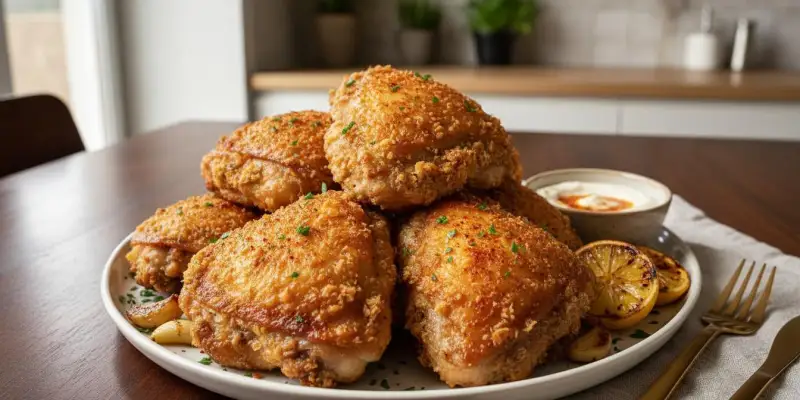 Cuisses de Poulet Ultra-Croustillantes à l'Air Fryer