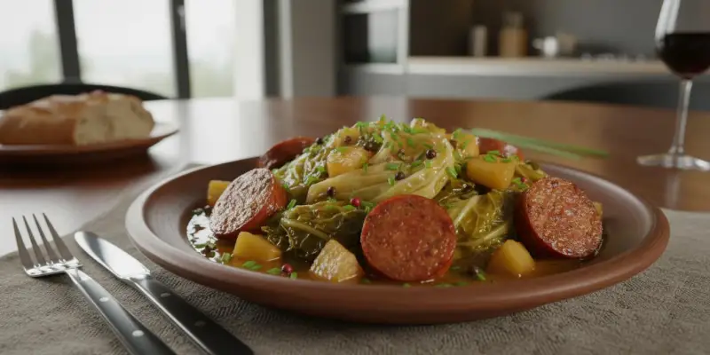 Potée au Chou Pomme et Saucisses de Toulouse au Cookeo