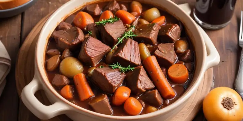 Boeuf Bourguignon Traditionnel