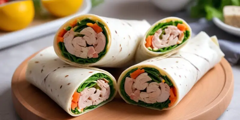 Wrap au thon facile et rapide