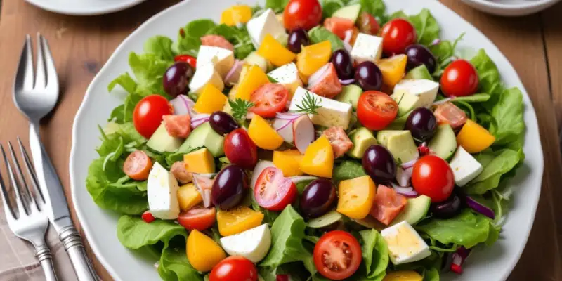 Salade Estivale Méditerranéenne