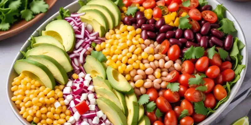 Salade Mexicaine aux Haricots Blancs