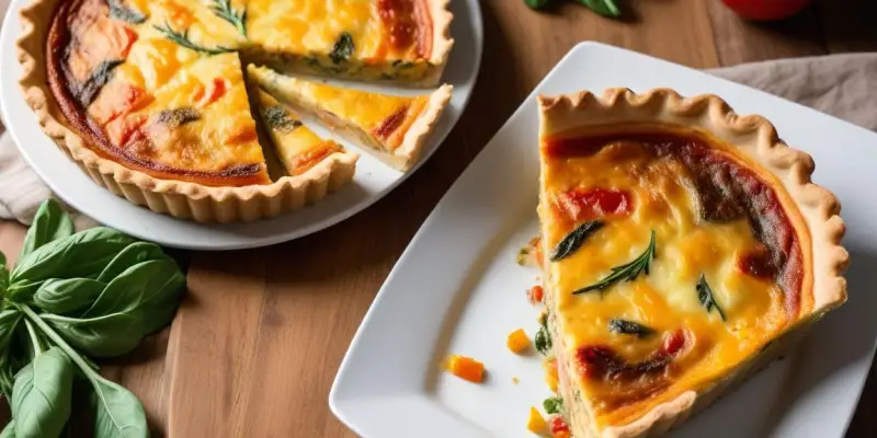 Quiche aux légumes d'été (à emporter)