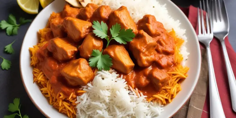 Poulet Tikka Masala et Riz Basmati