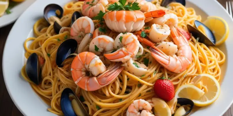 Fideuà aux Fruits de Mer
