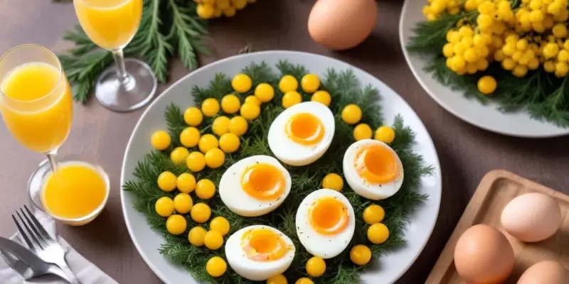 Oeufs Mimosa Traditionnels