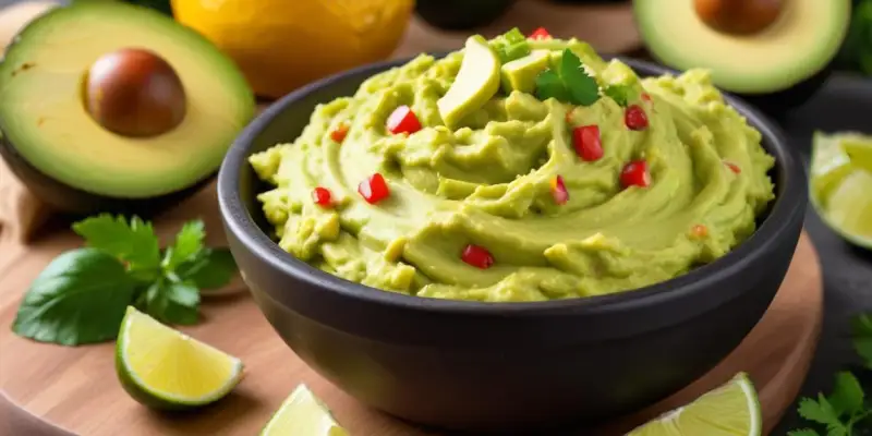 Guacamole au Citron Vert et Grenade