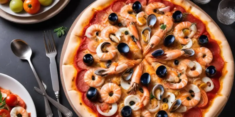 Pizza Pescatore aux Fruits de Mer