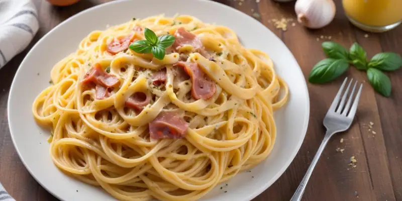 Spaghetti Carbonara à l'Italienne