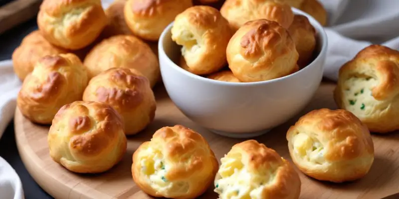 Gougères au Fromage Faciles