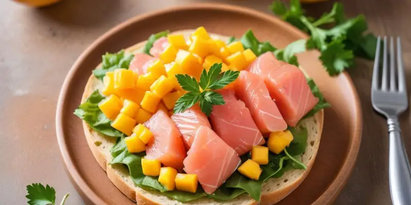 Tartare de Saumon et Mangue