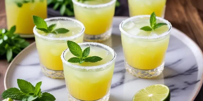 Smoky Mint Margarita