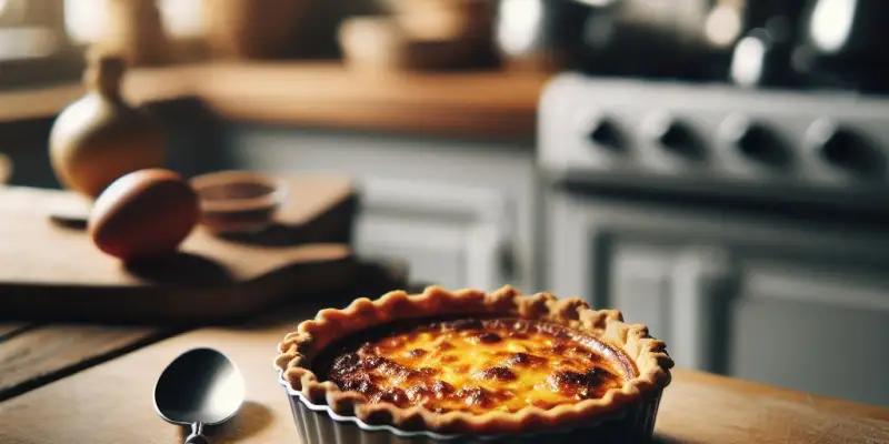 Quiche lorraine individuelle (à réchauffer)