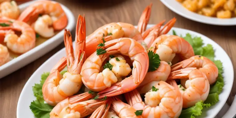 Bouchées de crevettes à l'ail