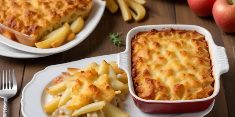 Gratin de Poireaux et Pommes de Terre