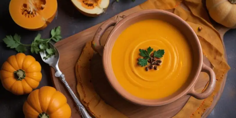 Velouté d'Automne Crémeux à la Courge Butternut