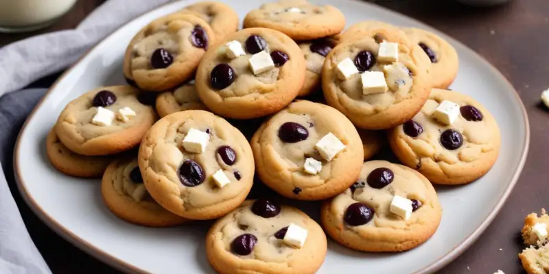 Cookies Salés Olives Noires et Feta