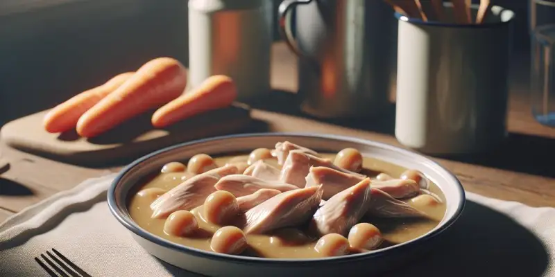 Blanquette de dinde rapide et facile