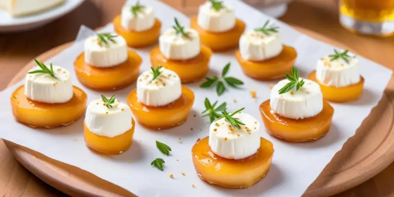 Mini Feuilletés Chèvre et Miel