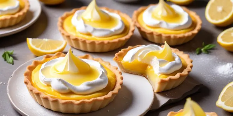 Tartelettes au Citron Meringuées