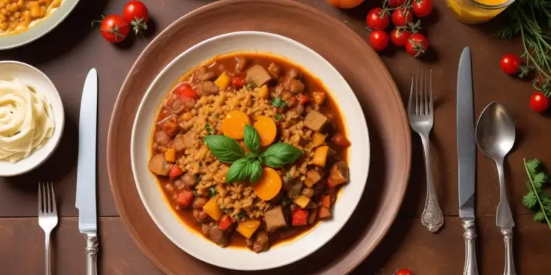 Bortsch Végétarien Traditionnel