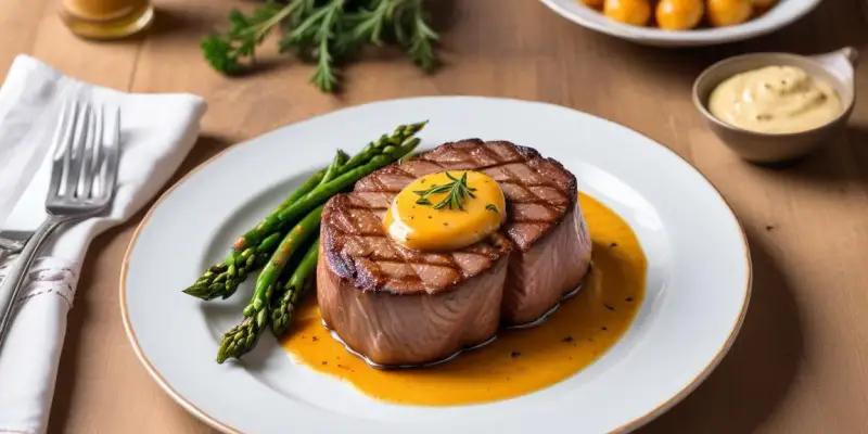 Filet mignon de porc à la moutarde crémeuse