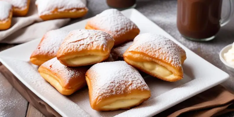Beignets fourrés au Nutella