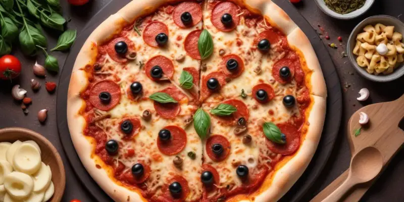 Pizza Forestière Gourmande