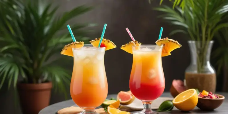Brume Tropicale : Cocktail Exotique Sans Alcool