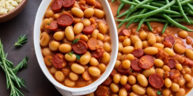 Poêlée gourmande de haricots blancs au chorizo