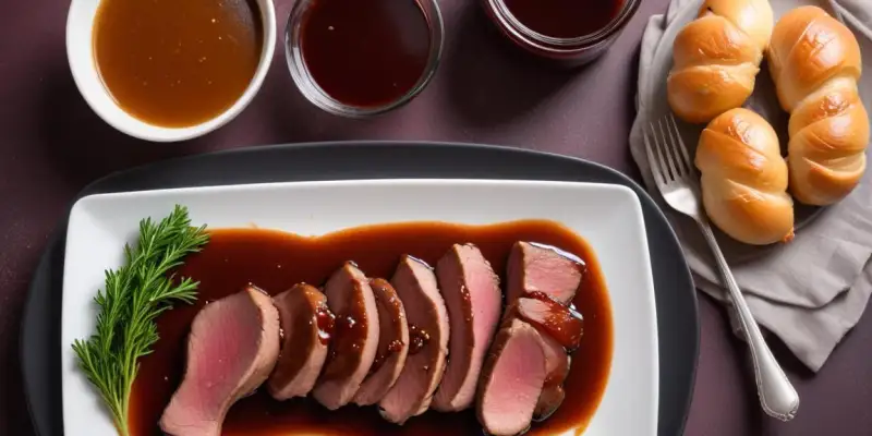 Magret de Canard Sauce Miel Balsamique