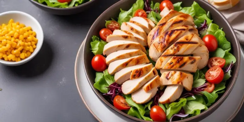 Salade Gourmande au Poulet Grillé