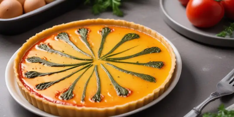Flan de légumes printaniers