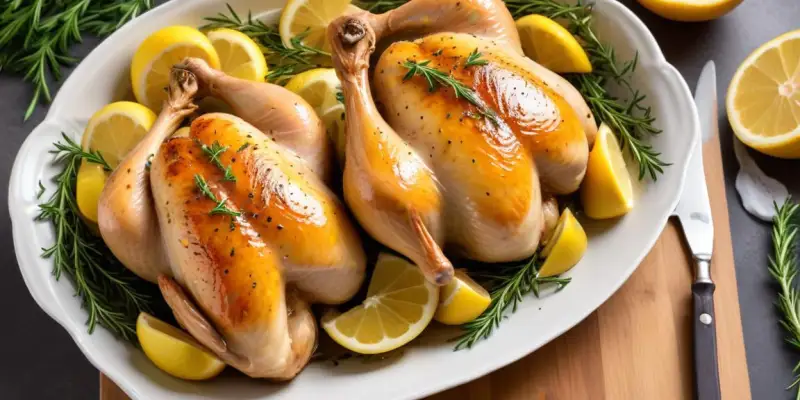 Poulet Rôti Citron & Herbes