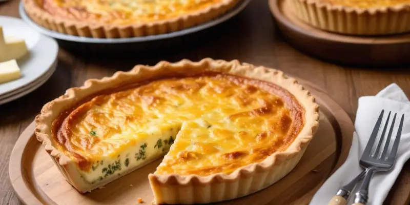 Quiche aux Poireaux et Fromage de Chèvre