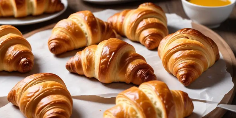 Croissants Maison Croustillants
