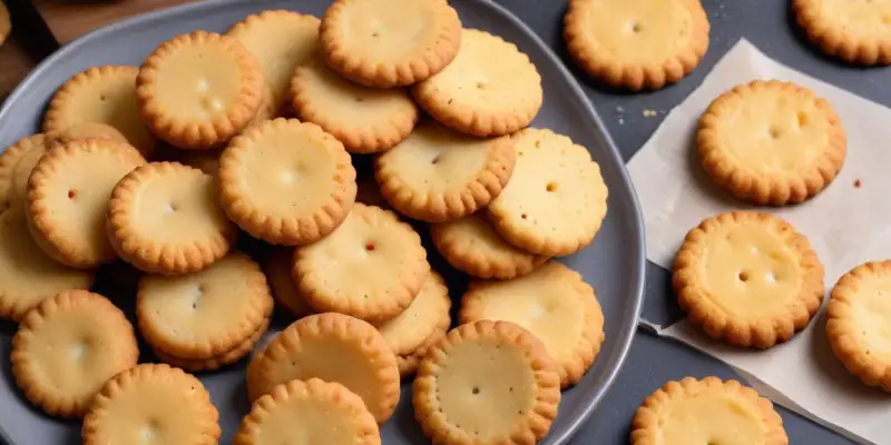 Cookies Salés, Oignons Caramélisés et Comté
