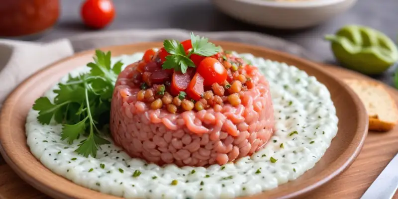 Tartare Boréal de Truite Fumée