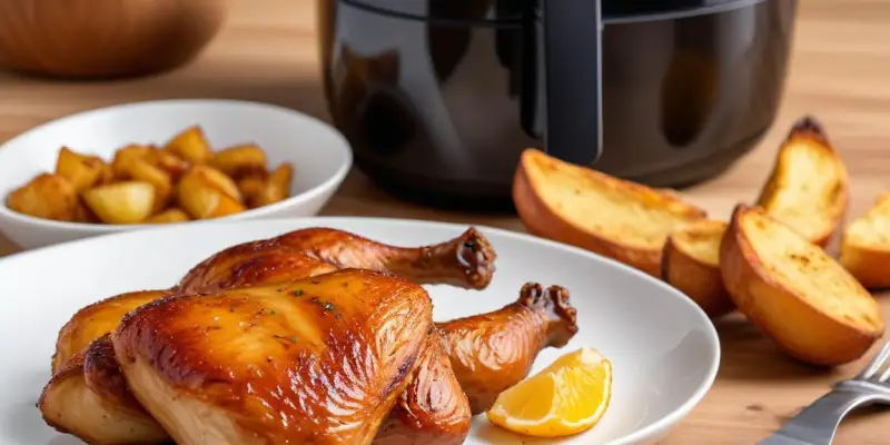 Cuisse de canard croustillante à l'airfryer