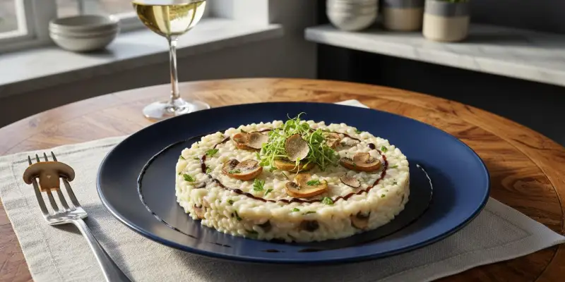 Le Risotto Mystère aux Champignons de Paris