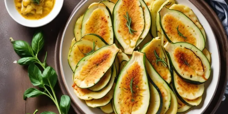 Scarpaccia de Courgettes Croustillante