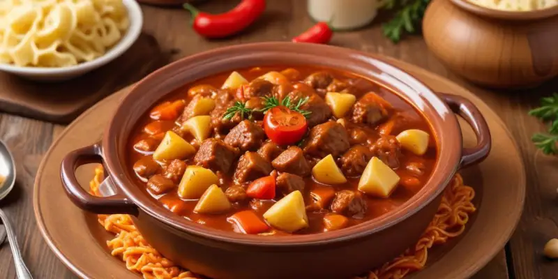 Goulash hongrois authentique