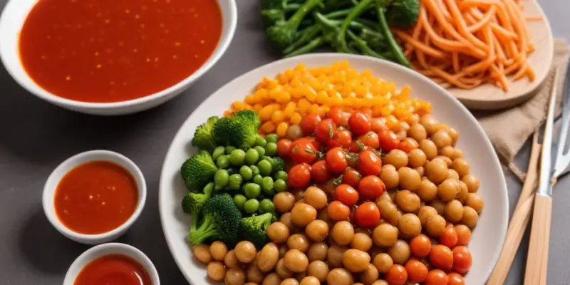 Légumes sautés à la sauce soja