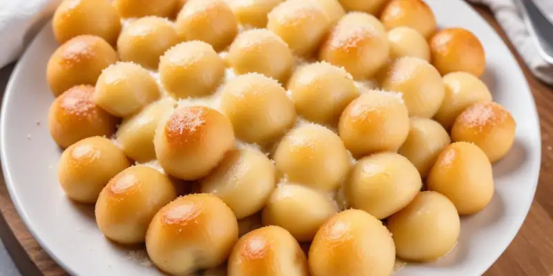 Gnocchis maison à la crème de parmesan